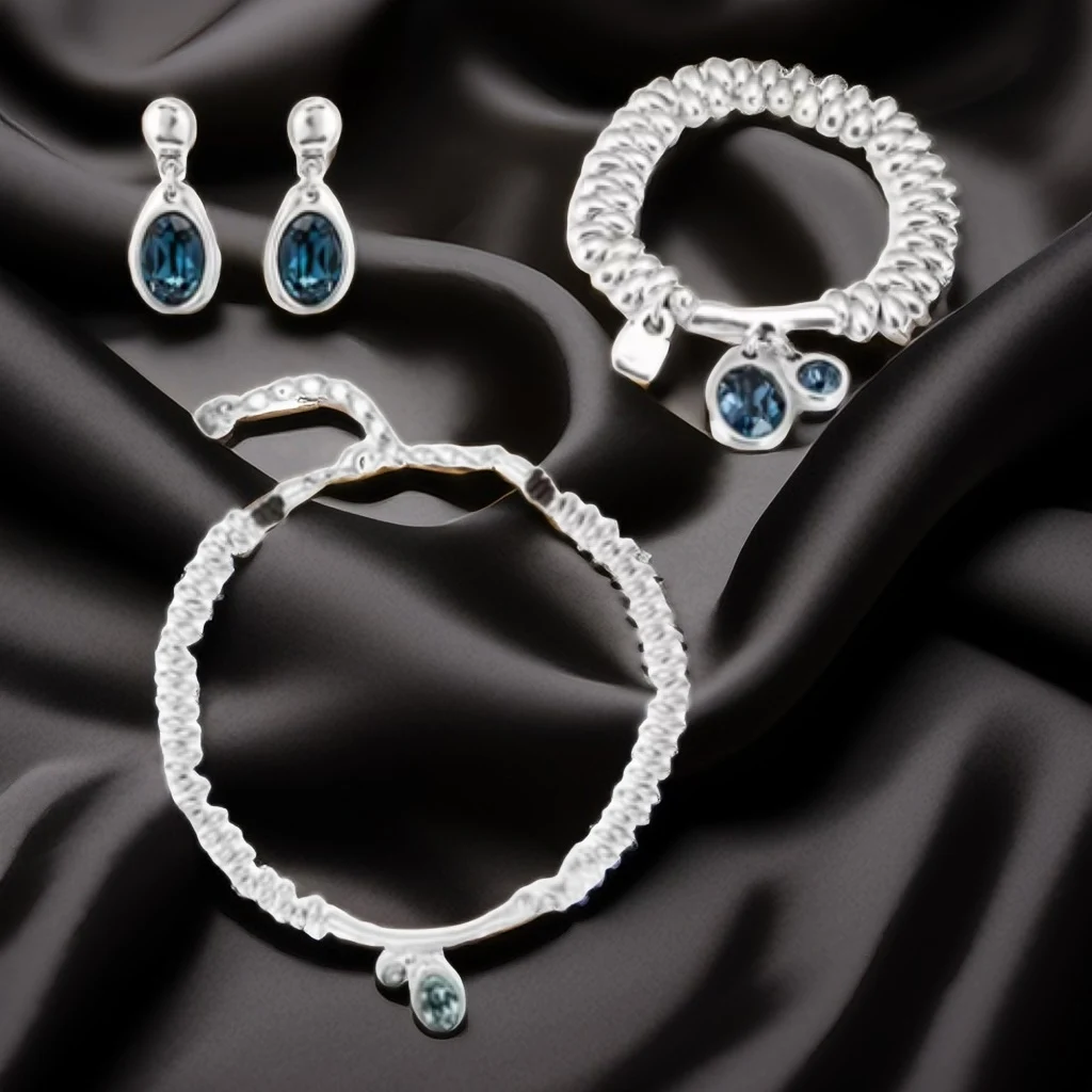 2024 Spain Brilliant Bright Transparent Quadrilateral Blue Crystal Series Jewelry Set for Women's Gifts
2024 Spain Brilliant Bright Transparent Quadrilateral Blue Crystal Series Jewelry Set for Women's Gifts