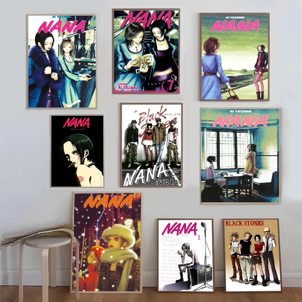 Japanese Classic Anime NANA Poster Good Quality Prints and Posters HD Quality Poster Wall Art Painting Study Home Decor
Japanese Classic Anime NANA Poster Good Quality Prints and Posters HD Quality Poster Wall Art Painting Study Home Decor