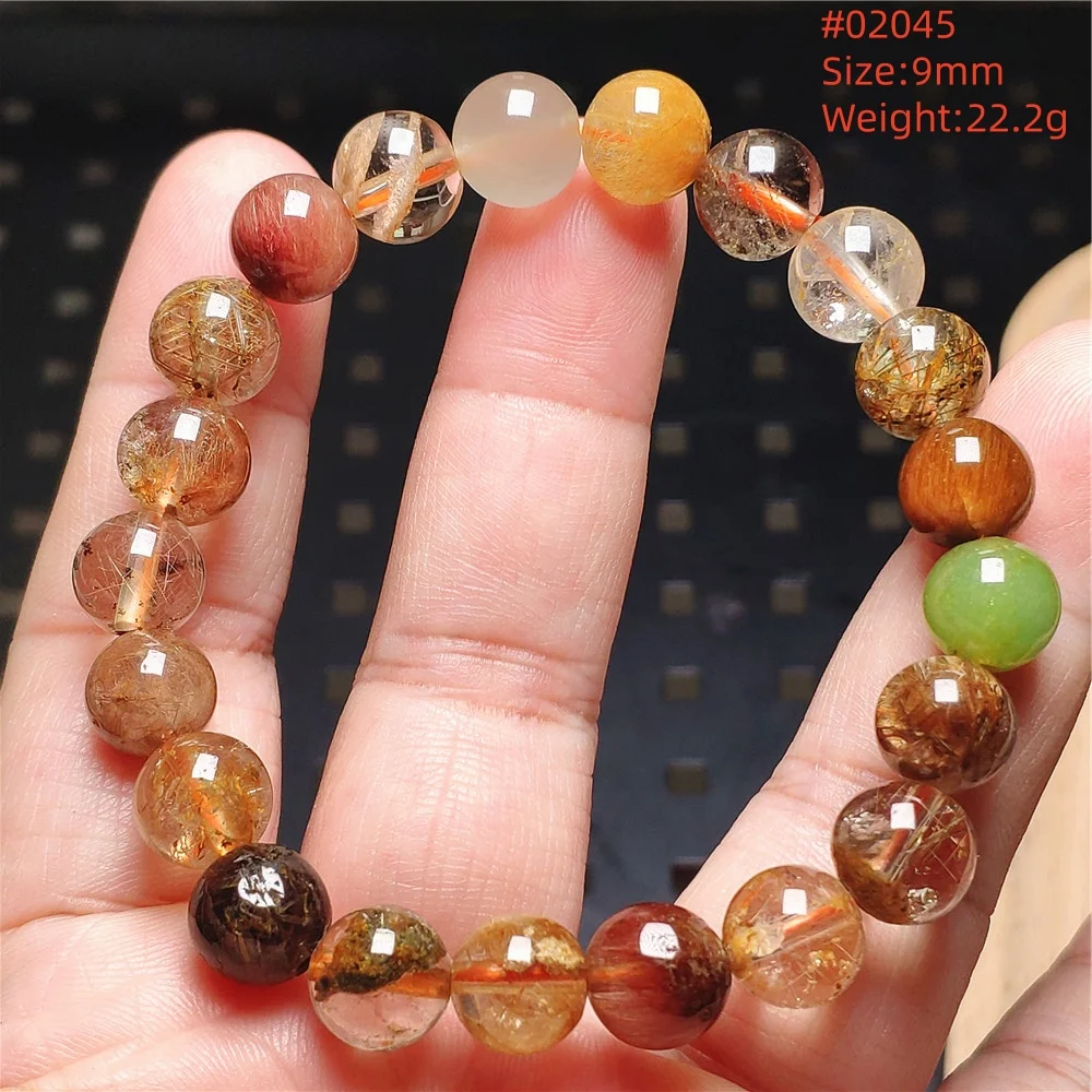 Natural Copper Rutilated Quartz Bracelet Cat Eye Crystal Colorful Rutilated Women Men Round Beads Wealthy Brazil AAAAA
Natural Copper Rutilated Quartz Bracelet Cat Eye Crystal Colorful Rutilated Women Men Round Beads Wealthy Brazil AAAAA