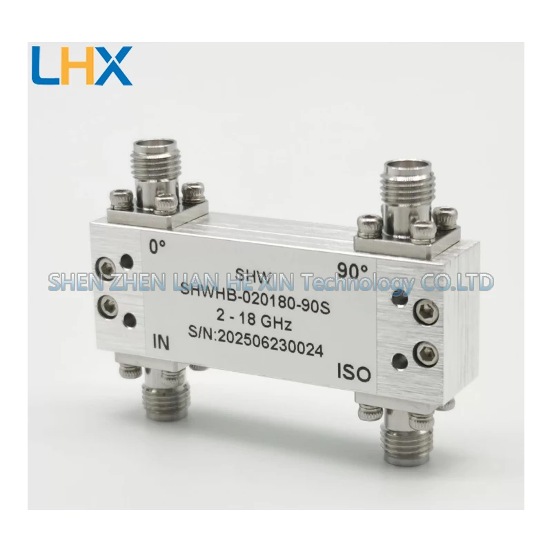 SHWHB-020180-90S 2-18GHz 50W SMA RF microwave 90-degree bridge 3dB coupler
SHWHB-020180-90S 2-18GHz 50W SMA RF microwave 90-degree bridge 3dB coupler