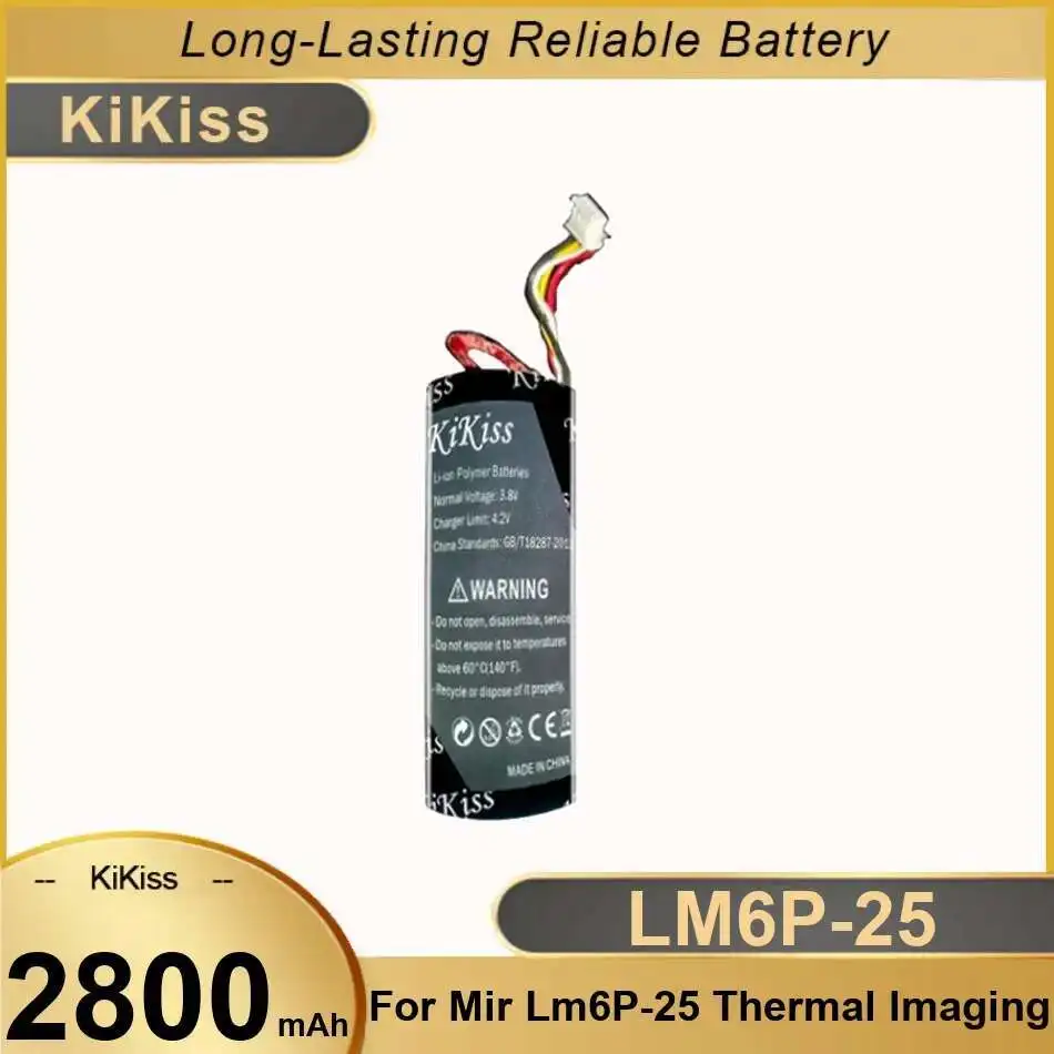 Good Low-Temperature Performance Fast Charging 2800Mah Thermal Imaging Device Battery For Mir LM6P-25
Good Low-Temperature Performance Fast Charging 2800Mah Thermal Imaging Device Battery For Mir LM6P-25