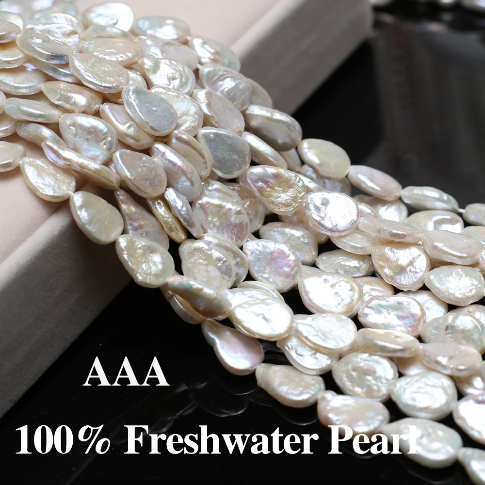 Natural White Pearl Bead Water Drop Shape Baroque Pearl Loose Spacer Beads for Making DIY Necklace Bracelets Accessories 10x15mm
Natural White Pearl Bead Water Drop Shape Baroque Pearl Loose Spacer Beads for Making DIY Necklace Bracelets Accessories 10x15mm