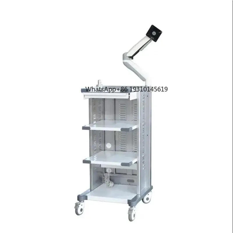Medical Furniture Endoscope Trolley Endoscopic Tower for Durable Metal Endoscopy Camera System
Medical Furniture Endoscope Trolley Endoscopic Tower for Durable Metal Endoscopy Camera System