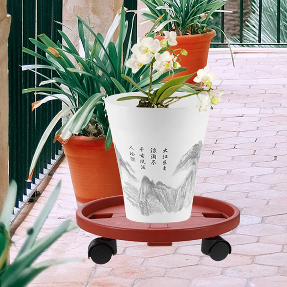 2Pcs Rolling Plant Stand Flower Pot Tray Heavy Duty 14 Inch Universal Swivel Wheels Movable Indoor Outdoor Planter Saucer Dolly
2Pcs Rolling Plant Stand Flower Pot Tray Heavy Duty 14 Inch Universal Swivel Wheels Movable Indoor Outdoor Planter Saucer Dolly