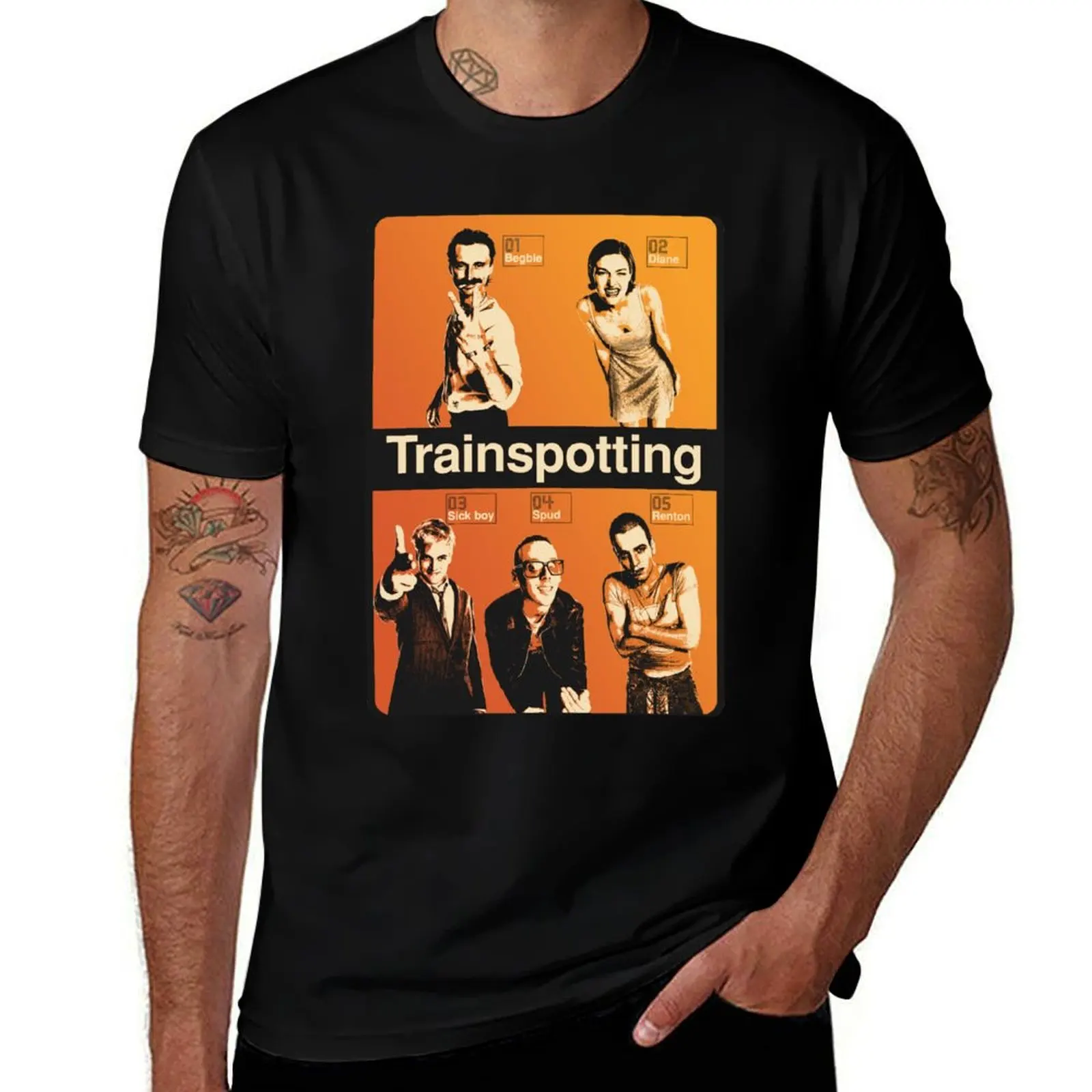 Trainspotting T-Shirt Graphic Print Short Sleeve T-Shirt
Trainspotting T-Shirt Graphic Print Short Sleeve T-Shirt