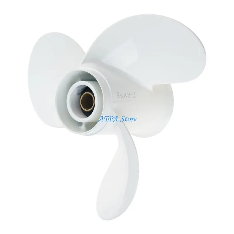 U13C 9 3/4inx6in Propeller for 9.9HP-20HP Engines, 3Blades, 8 Splines Tooth
U13C 9 3/4inx6in Propeller for 9.9HP-20HP Engines, 3Blades, 8 Splines Tooth