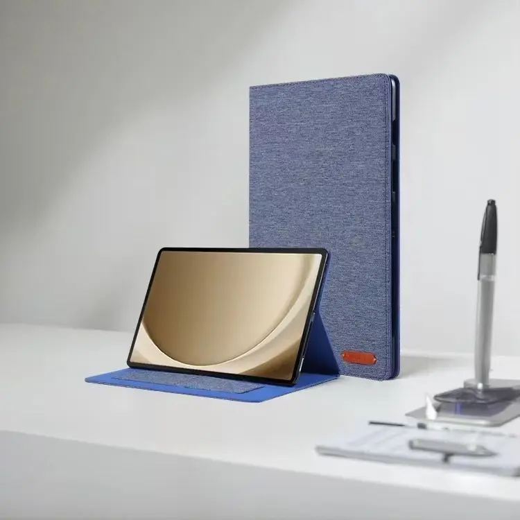 For SAMSUNG Galaxy Tab A11 Plus 2025/Tab A9 Plus Case 11inch texture of cloth Flip Stand TPU Soft Back Cover Tablet Cases Coque
For SAMSUNG Galaxy Tab A11 Plus 2025/Tab A9 Plus Case 11inch texture of cloth Flip Stand TPU Soft Back Cover Tablet Cases Coque