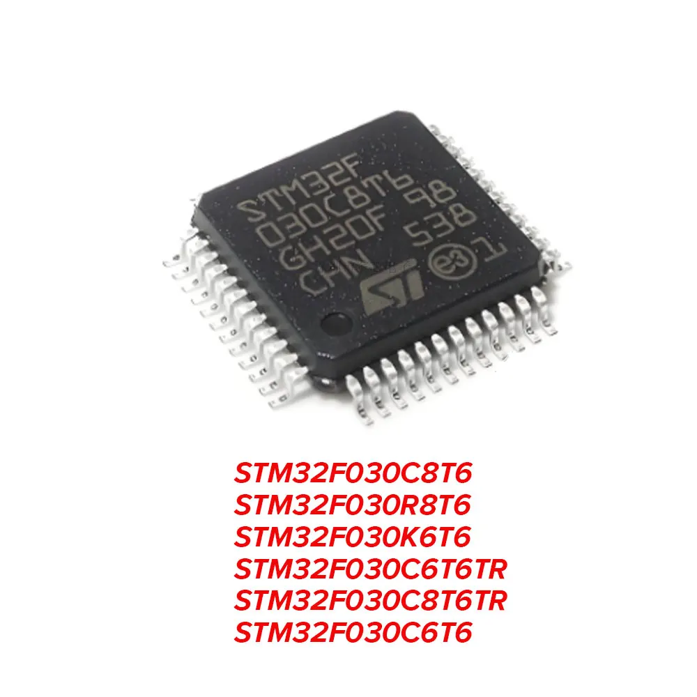 2PCS STM32F030C8T6 STM32F030R8T6 STM32F030K6T6 STM32F030C6T6TR STM32F030C8T6TR STM32F030C6T6 LQFP-48 LQFP
2PCS STM32F030C8T6 STM32F030R8T6 STM32F030K6T6 STM32F030C6T6TR STM32F030C8T6TR STM32F030C6T6 LQFP-48 LQFP