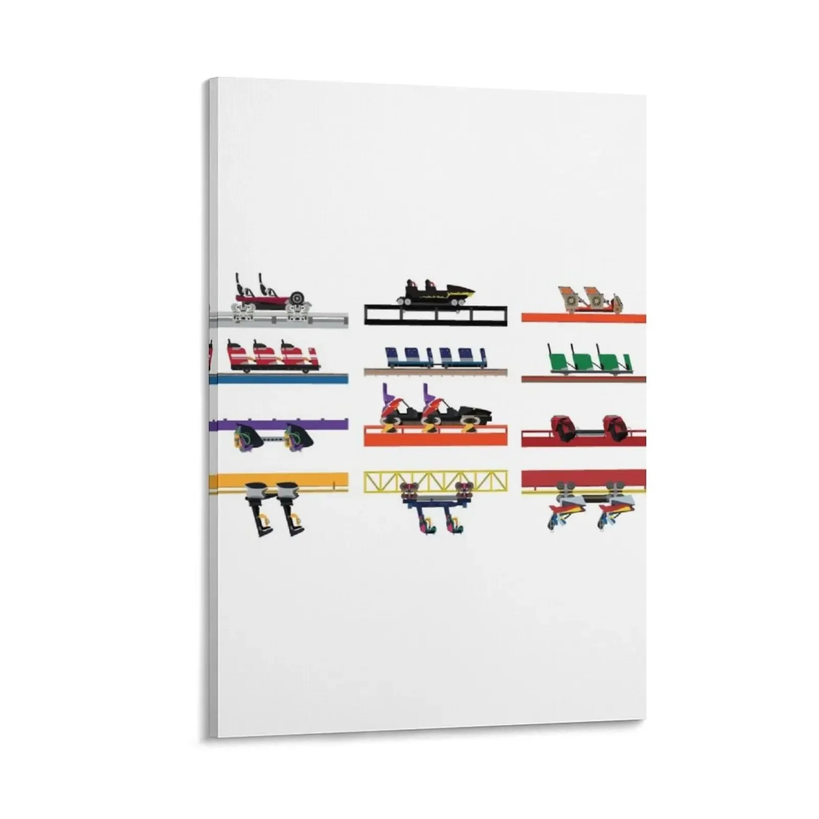 Six Flags Great America Coaster Cars Design Canvas Painting korean room decor posters for wall
Six Flags Great America Coaster Cars Design Canvas Painting korean room decor posters for wall