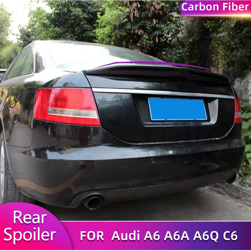 Carbon Fiber Car Rear Trunk Spoiler Wings For Audi A6 A6A A6Q C6 2005-2008 Auto Racing Rear Boot Lid Wing Lip Spoiler
Carbon Fiber Car Rear Trunk Spoiler Wings For Audi A6 A6A A6Q C6 2005-2008 Auto Racing Rear Boot Lid Wing Lip Spoiler