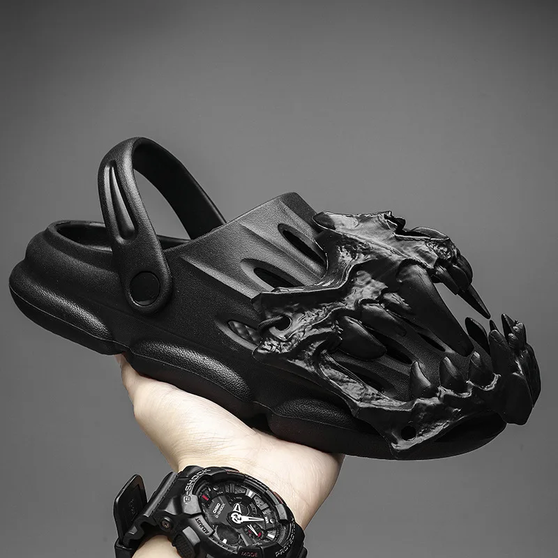 Man Summer Sandals EVA Venom Monster Fang Slippers Leisure Versatile Comfortable Outdoors Personality Slipper Plus Size
Man Summer Sandals EVA Venom Monster Fang Slippers Leisure Versatile Comfortable Outdoors Personality Slipper Plus Size