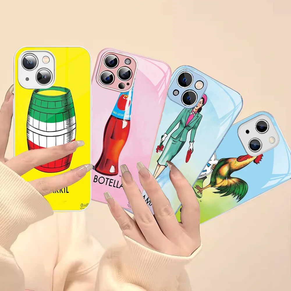 Mexican Bingo Loteria Phone Case For IPhone 14 13 12 Mini 11 Pro XS Max X XR 14 Plus Tempered Glass Cover
Mexican Bingo Loteria Phone Case For IPhone 14 13 12 Mini 11 Pro XS Max X XR 14 Plus Tempered Glass Cover