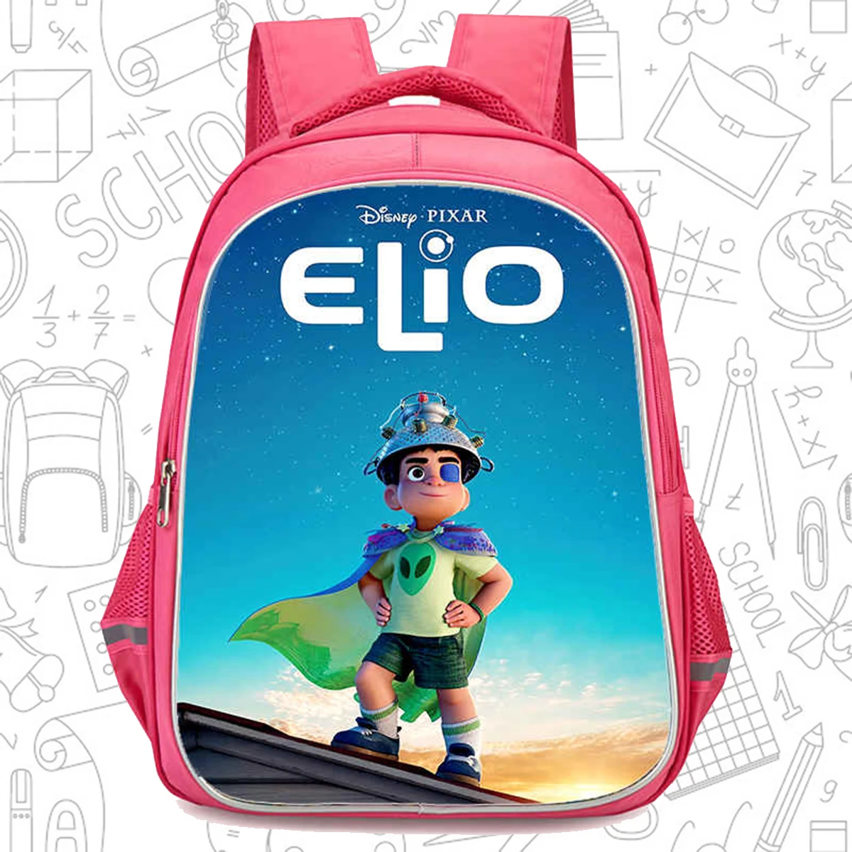 Girls School Backpack with Double Zipper Pocket,Pink Cartoon ELIO School Bags,Durable 16-in Kids Bags for Pupil Students
Girls School Backpack with Double Zipper Pocket,Pink Cartoon ELIO School Bags,Durable 16-in Kids Bags for Pupil Students