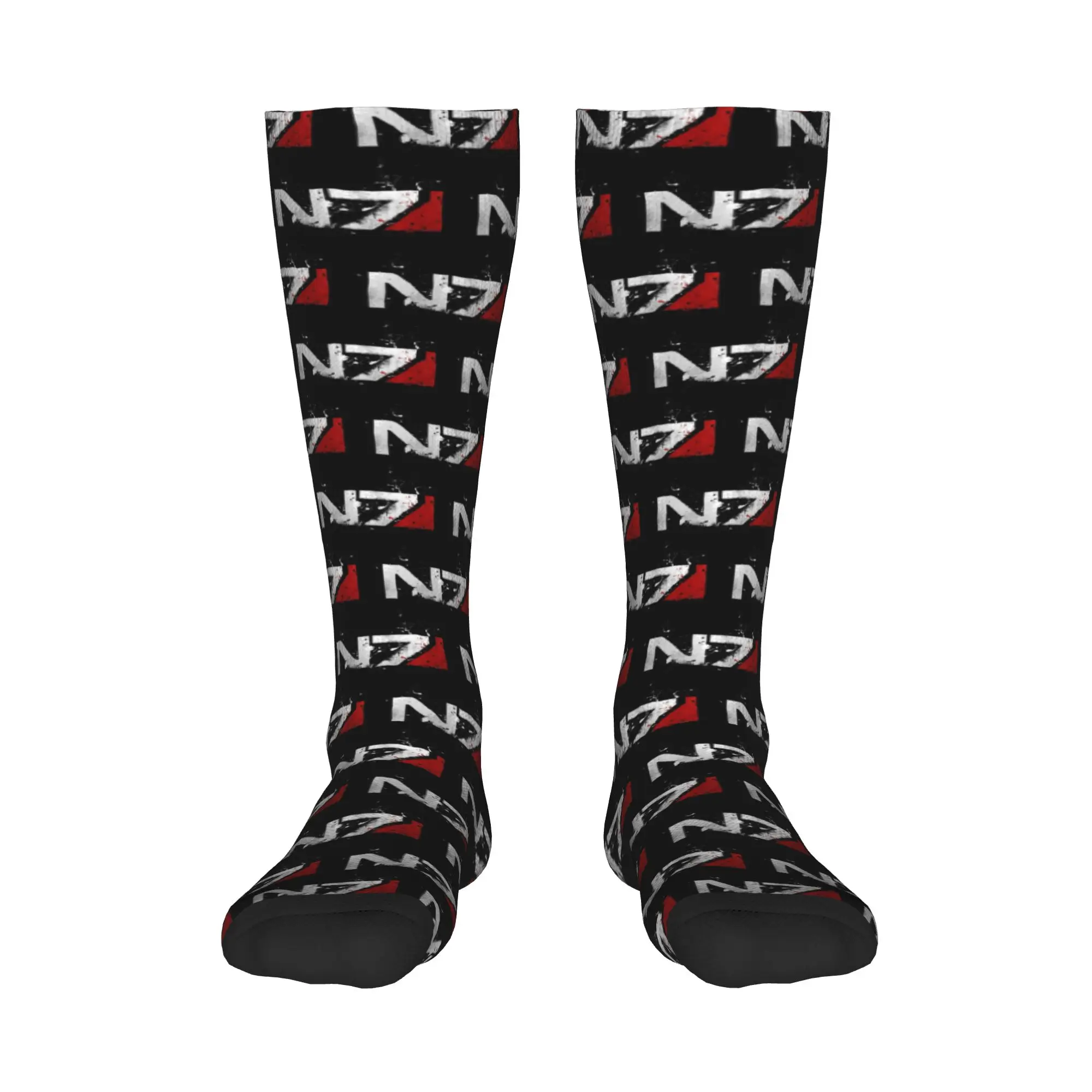 Всесезонные чулки для экипажа Mass Effect, потертые носки N7, Harajuku, повседневные длинные носки в стиле хип-хоп, аксессуары для мужчин и женщин
Всесезонные чулки для экипажа Mass Effect, потертые носки N7, Harajuku, повседневные длинные носки в стиле хип-хоп, аксессуары для мужчин и женщин