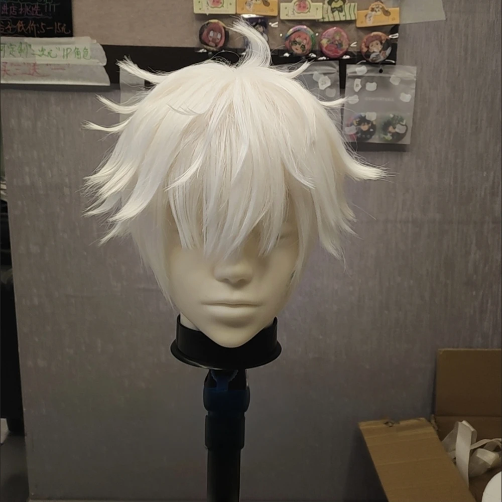 Anime Lu Guang Cosplay Wig White Short Hair Heat Resistant Synthetic Fiber With Rose Net Daily Party Cosplay Wig
Anime Lu Guang Cosplay Wig White Short Hair Heat Resistant Synthetic Fiber With Rose Net Daily Party Cosplay Wig
