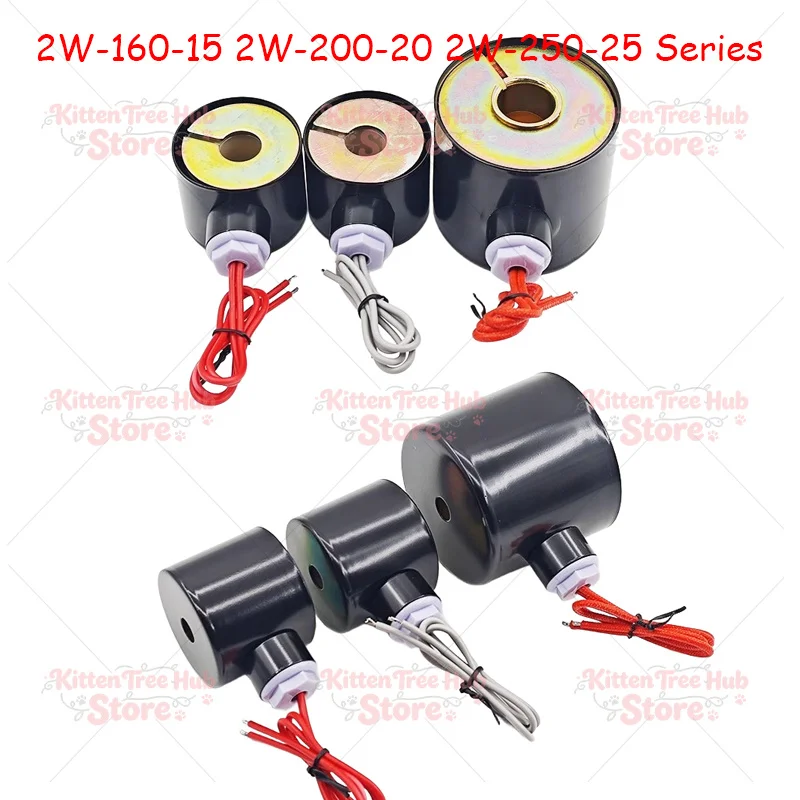 Solenoid Valve Coil for 2W-160-15 2W-200-20 2W-250-25 2W-400-40 2W-500-50 Series Water Valves AC220V DC24V Inner Diameter 16mm
Solenoid Valve Coil for 2W-160-15 2W-200-20 2W-250-25 2W-400-40 2W-500-50 Series Water Valves AC220V DC24V Inner Diameter 16mm