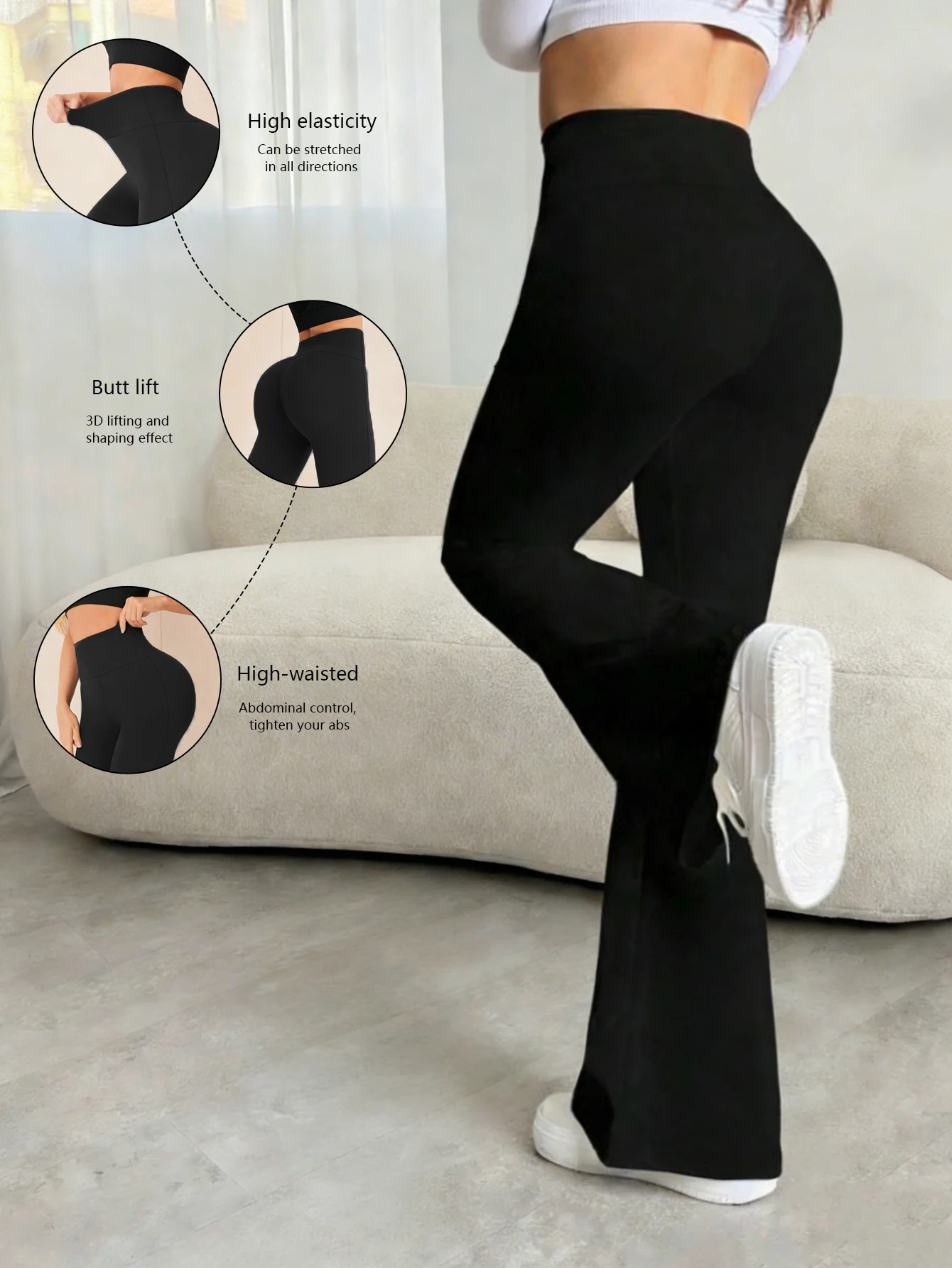 2026 модные женские брюки-клеш с высокой талией, эластичные леггинсы для йоги с подтяжкой ягодиц, высокоэластичные леггинсы для контроля живота, повседневные повседневные тренировки
2026 модные женские брюки-клеш с высокой талией, эластичные леггинсы для йоги с подтяжкой ягодиц, высокоэластичные леггинсы для контроля живота, повседневные повседневные тренировки