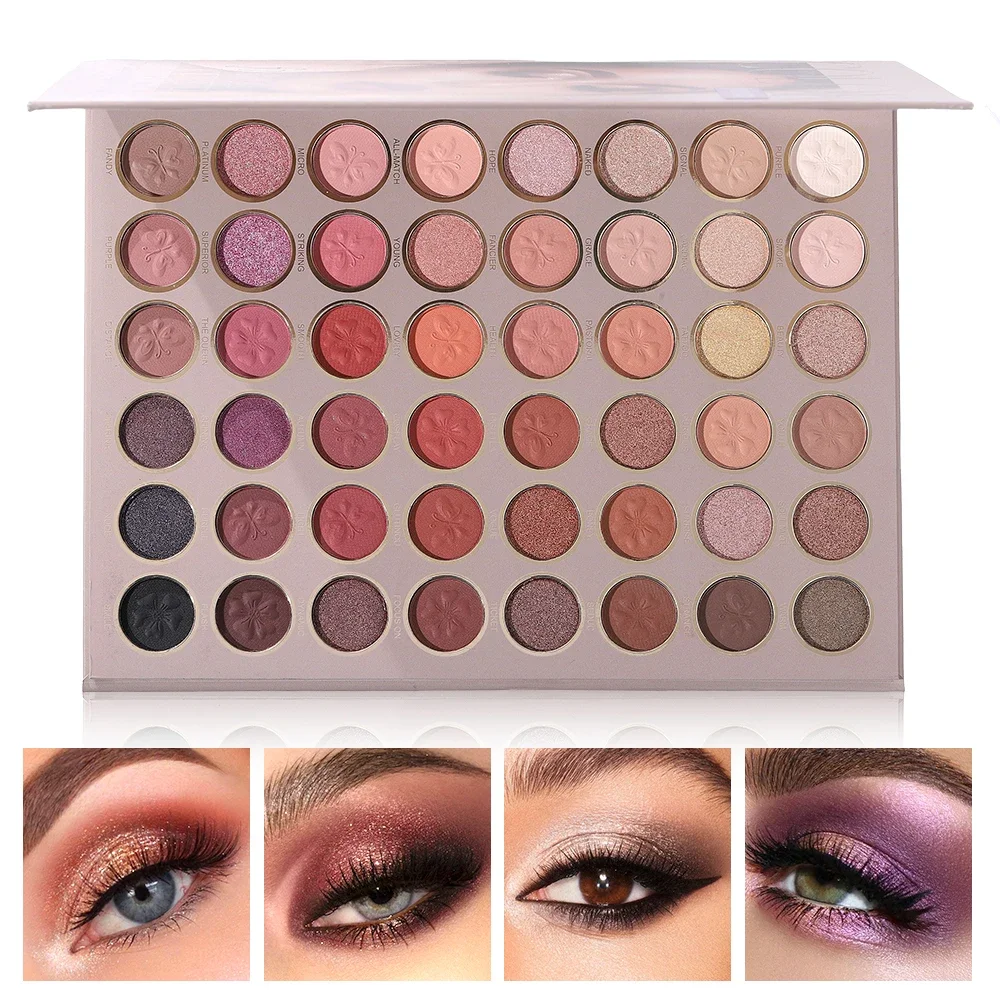 Versatile 48 Color Eyeshadow Set, Matte & Glitter, High Color Payoff, Buildable Shades, All-In-One Daily Makeup Kit
Versatile 48 Color Eyeshadow Set, Matte & Glitter, High Color Payoff, Buildable Shades, All-In-One Daily Makeup Kit