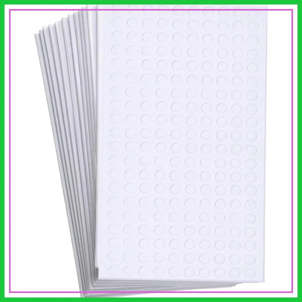 2400 Pcs 3D Foam Adhesive Dots for DIY Crafts, 12 Sheets, Round (0.24 Inch)
2400 Pcs 3D Foam Adhesive Dots for DIY Crafts, 12 Sheets, Round (0.24 Inch)
