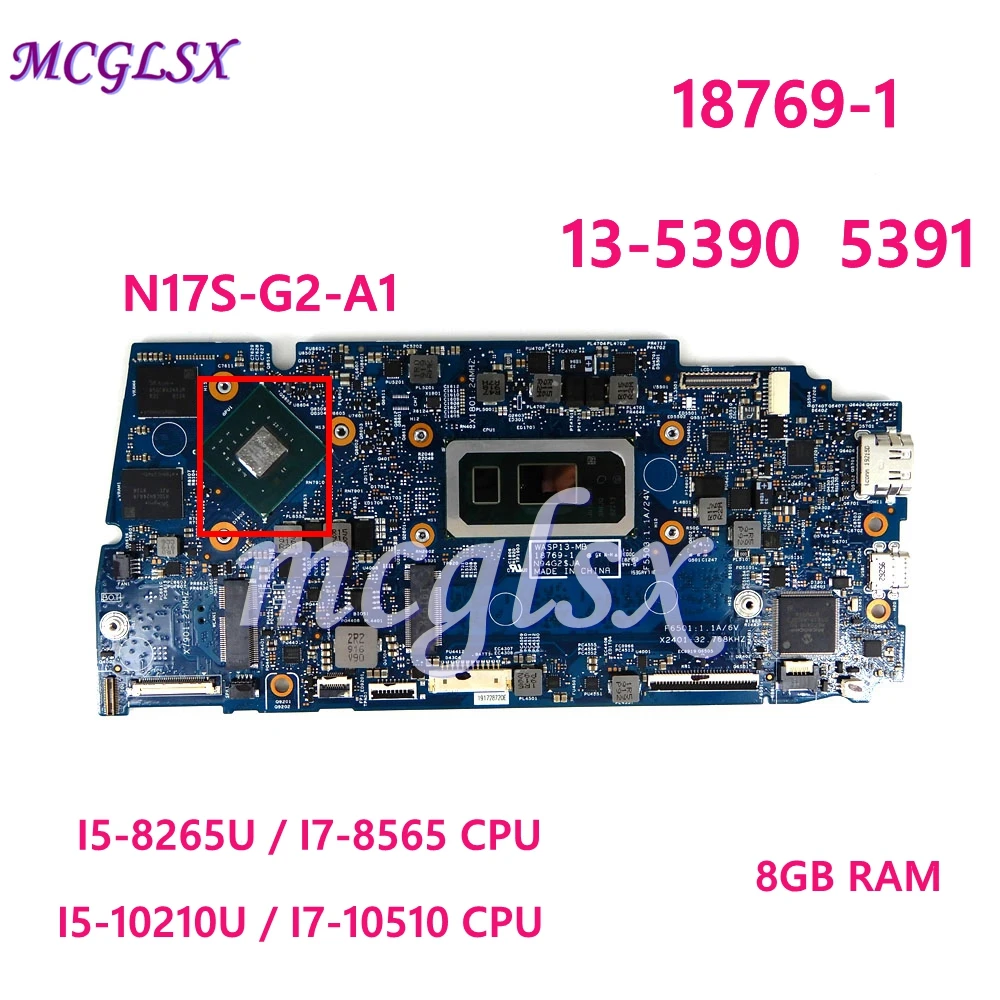 18769-1 With i5/ i7CPU 8G RAM Notebook Mainboard For DELL Inspiron 13-5390 5391 7391 Laptop Motherboard 100% Working Well Used
18769-1 With i5/ i7CPU 8G RAM Notebook Mainboard For DELL Inspiron 13-5390 5391 7391 Laptop Motherboard 100% Working Well Used