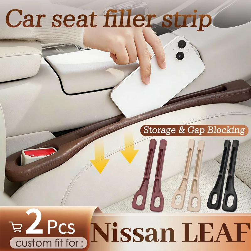 Custom fit for Nissan LEAF 2026 Car front seat gap filler strip, car seat leak-proof and drop-proof, convenient storage 2Pcs
Custom fit for Nissan LEAF 2026 Car front seat gap filler strip, car seat leak-proof and drop-proof, convenient storage 2Pcs