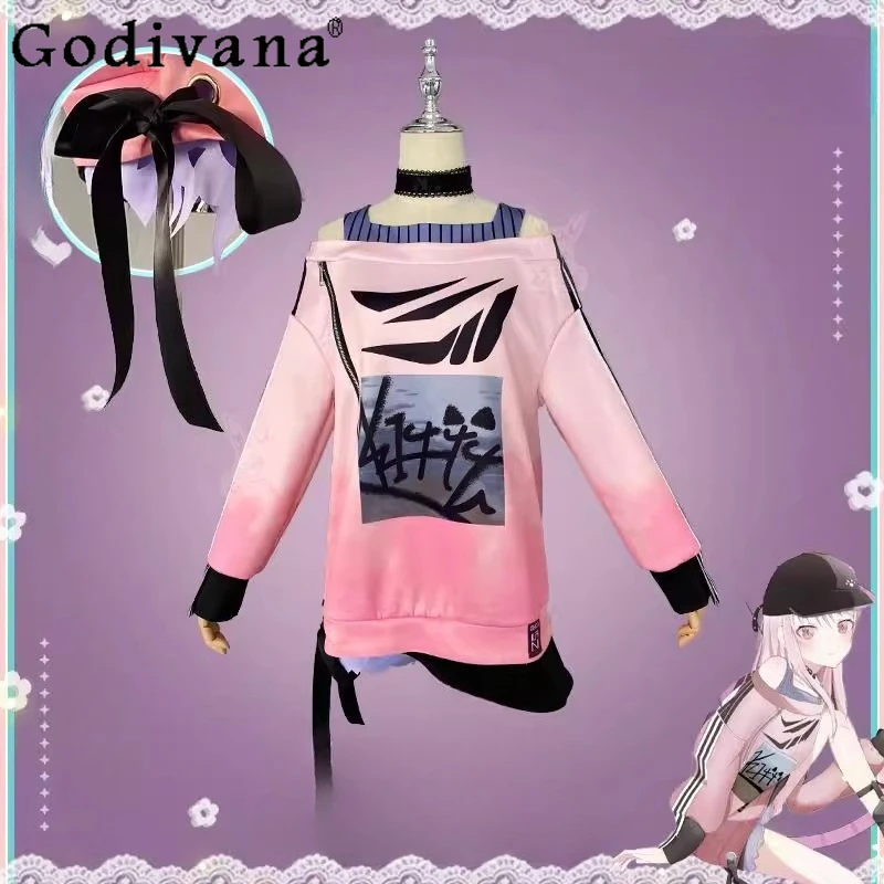 Stage Cosplay Costume Set for Halloween Women Christmas Festival Party Daily Short Suits Girls Pink Role Playing Outfits
Stage Cosplay Costume Set for Halloween Women Christmas Festival Party Daily Short Suits Girls Pink Role Playing Outfits