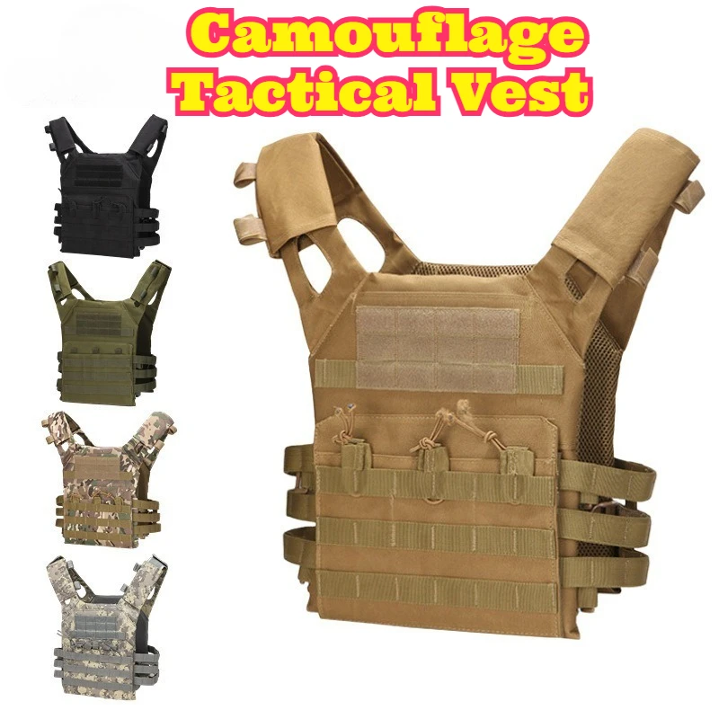 Camouflage Tactical Vest Multifunctional Weighted Vest Military Style Training Vest Adjustable Outdoor Combat Fitness Workout
Camouflage Tactical Vest Multifunctional Weighted Vest Military Style Training Vest Adjustable Outdoor Combat Fitness Workout