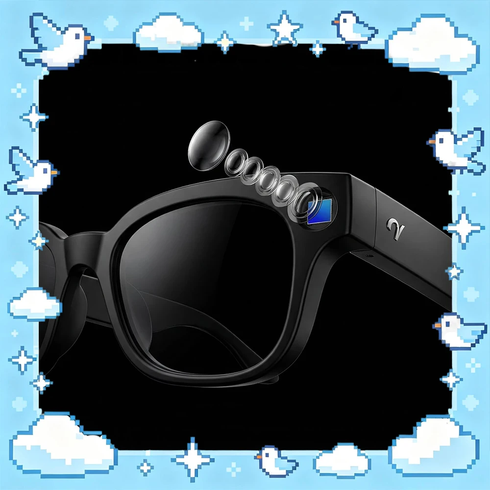 Умные AR-очки Dapeng Digital Vision Ray с высокопрозрачными линзами 5P, весом 46 г, сенсором IMX681, 12 миллионами пикселей, портативные, в подарок
Умные AR-очки Dapeng Digital Vision Ray с высокопрозрачными линзами 5P, весом 46 г, сенсором IMX681, 12 миллионами пикселей, портативные, в подарок