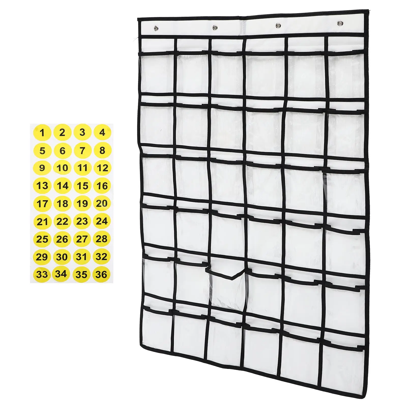 Mobile Phone Storage Bag 36 Pcs Transparent Labeled Classroom Door Hang Cell Phone Holder Calculator Card Pocket Chart
Mobile Phone Storage Bag 36 Pcs Transparent Labeled Classroom Door Hang Cell Phone Holder Calculator Card Pocket Chart