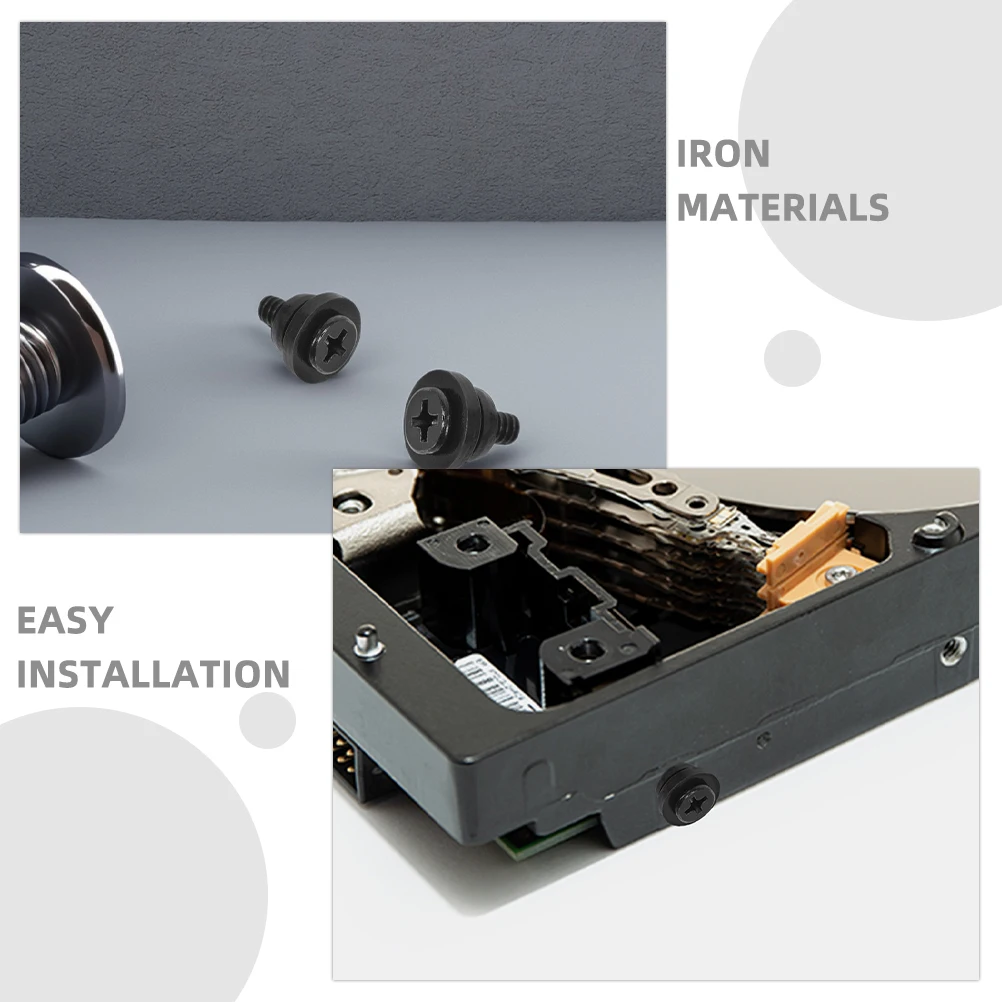20PCS Hard Drive Screws Disk Mounts Iron Shock Absorption Vibration Washer Compatible Durable Installation Laptop PC Screw Drive
20PCS Hard Drive Screws Disk Mounts Iron Shock Absorption Vibration Washer Compatible Durable Installation Laptop PC Screw Drive