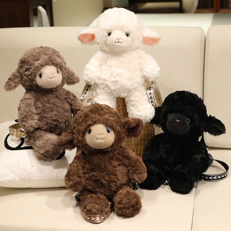 40cm Cloud Sheep Backpack Plush Doll Stuffed Toy Cute Soft Shoulder Bag For Kids Girls Birthday Gift
40cm Cloud Sheep Backpack Plush Doll Stuffed Toy Cute Soft Shoulder Bag For Kids Girls Birthday Gift