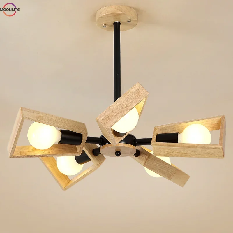 Nordic style led solid wood chandelier modern concise living room bedroom restaurant Japanese wooden lamp children luminaire
Nordic style led solid wood chandelier modern concise living room bedroom restaurant Japanese wooden lamp children luminaire