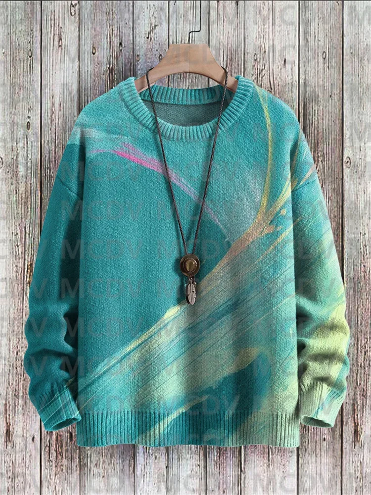 Aquamarine Art Print Knit Pullover Sweater Print Sweater Men's For Women's Pullover
Aquamarine Art Print Knit Pullover Sweater Print Sweater Men's For Women's Pullover