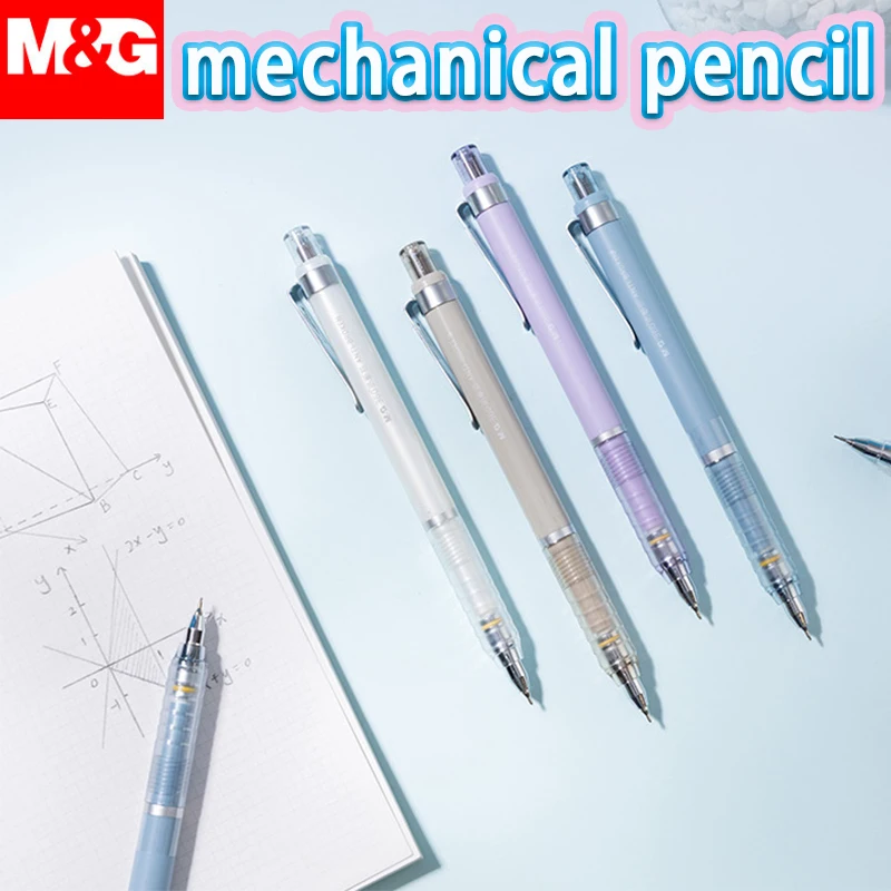 M&G mechanical pencils, 0.5/0.7mm, refillable lead, suitable for drawing, sketching, and student use.
M&G mechanical pencils, 0.5/0.7mm, refillable lead, suitable for drawing, sketching, and student use.