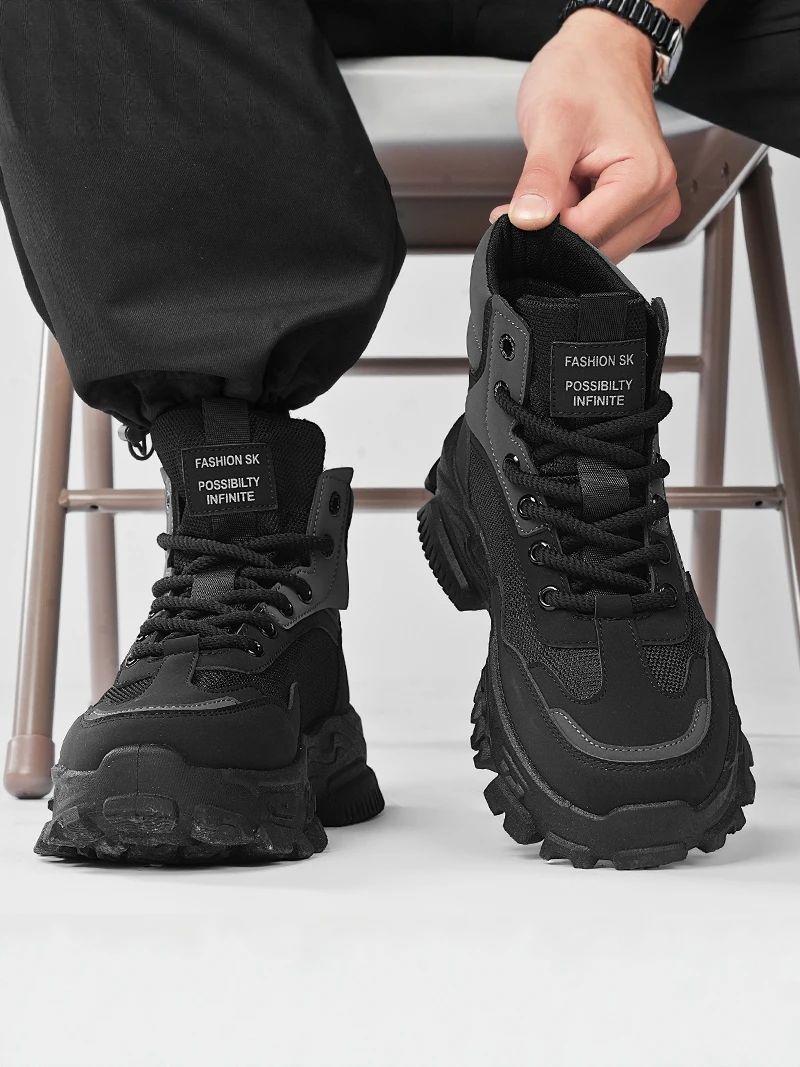 Men's Summer Anti-Slip Warm Cotton Shoes Work Boots Sport Casual High-Top Boots Waterproof Labor Protection Shoes
Men's Summer Anti-Slip Warm Cotton Shoes Work Boots Sport Casual High-Top Boots Waterproof Labor Protection Shoes
