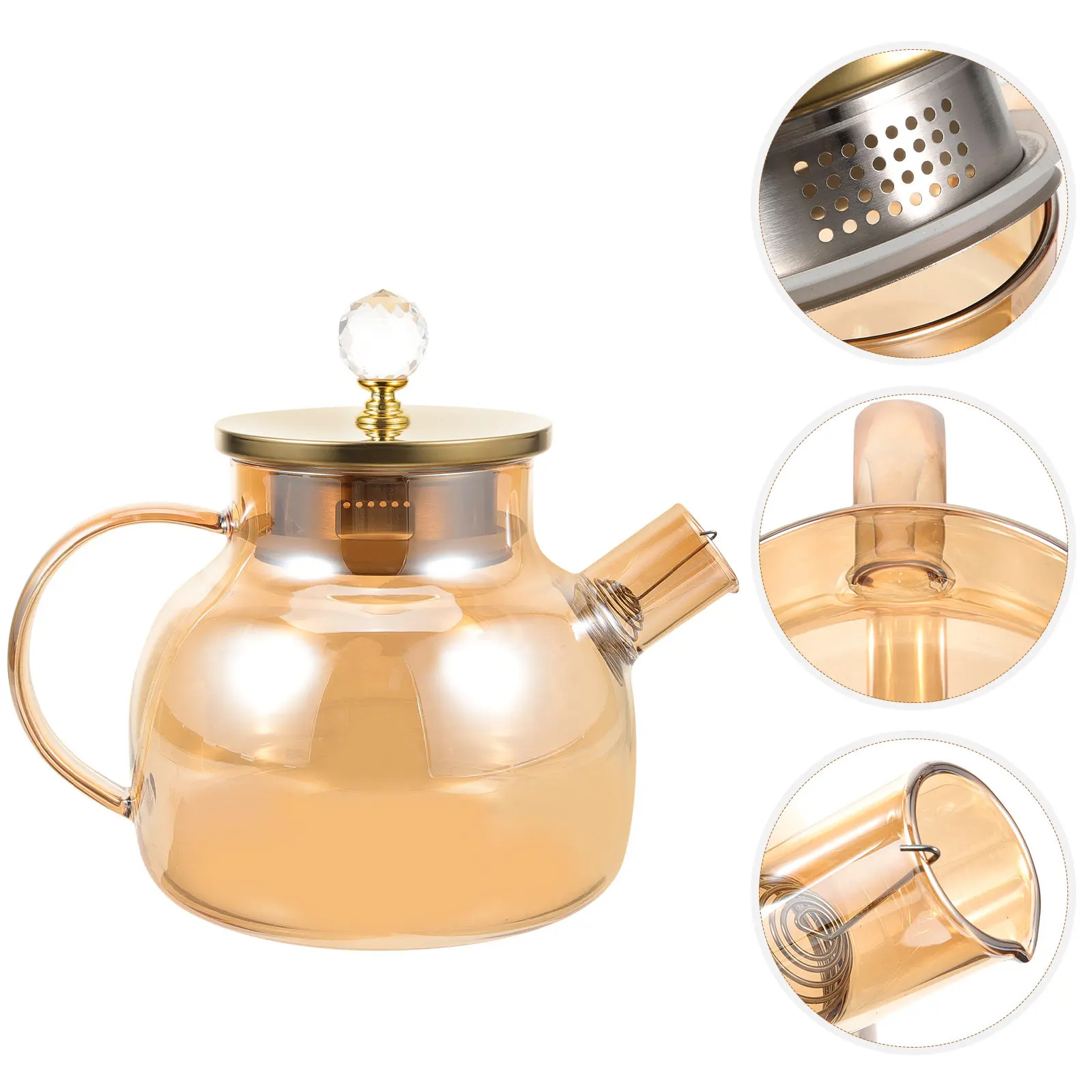 Large Capacity Cold Water Pitcher Premium Glass Beverage Jug with Ergonomic Handle Spout for Juice Milk Iced Tea Kitchen Drink
Large Capacity Cold Water Pitcher Premium Glass Beverage Jug with Ergonomic Handle Spout for Juice Milk Iced Tea Kitchen Drink