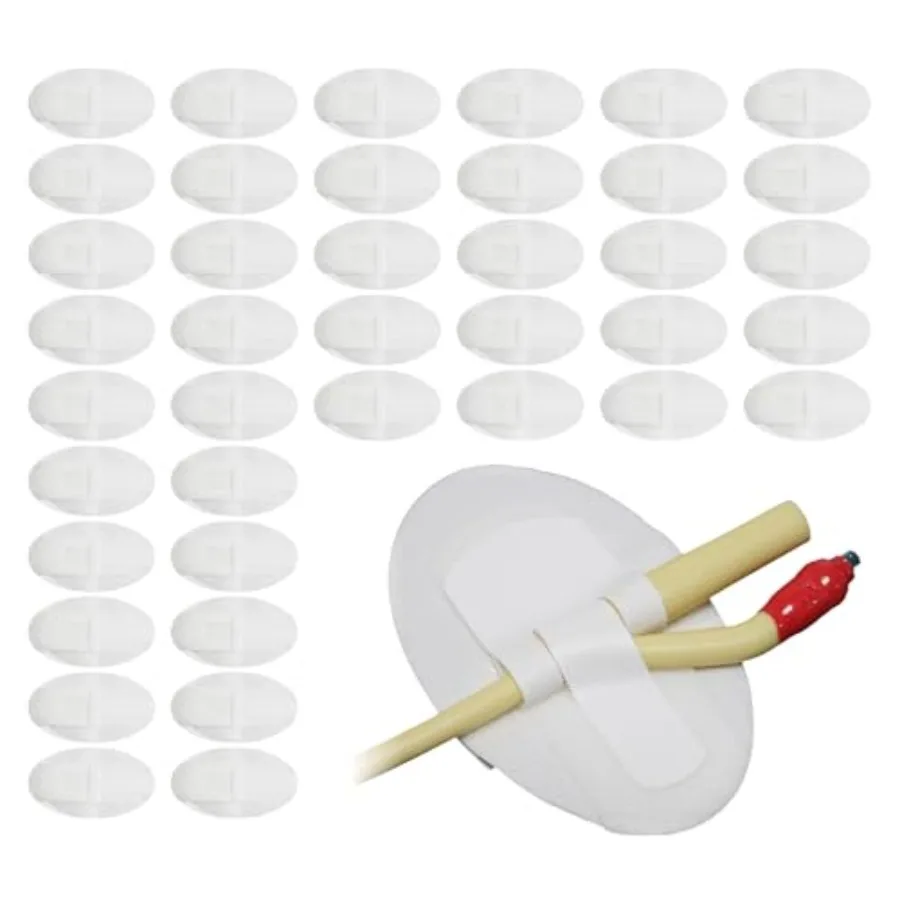 Catheter Stabilization Device 40Pcs,Foley Catheter Supplies, Leg Bag Holder with Extra-Large Self-Adhesive Hook and Loop, Breat
Catheter Stabilization Device 40Pcs,Foley Catheter Supplies, Leg Bag Holder with Extra-Large Self-Adhesive Hook and Loop, Breat