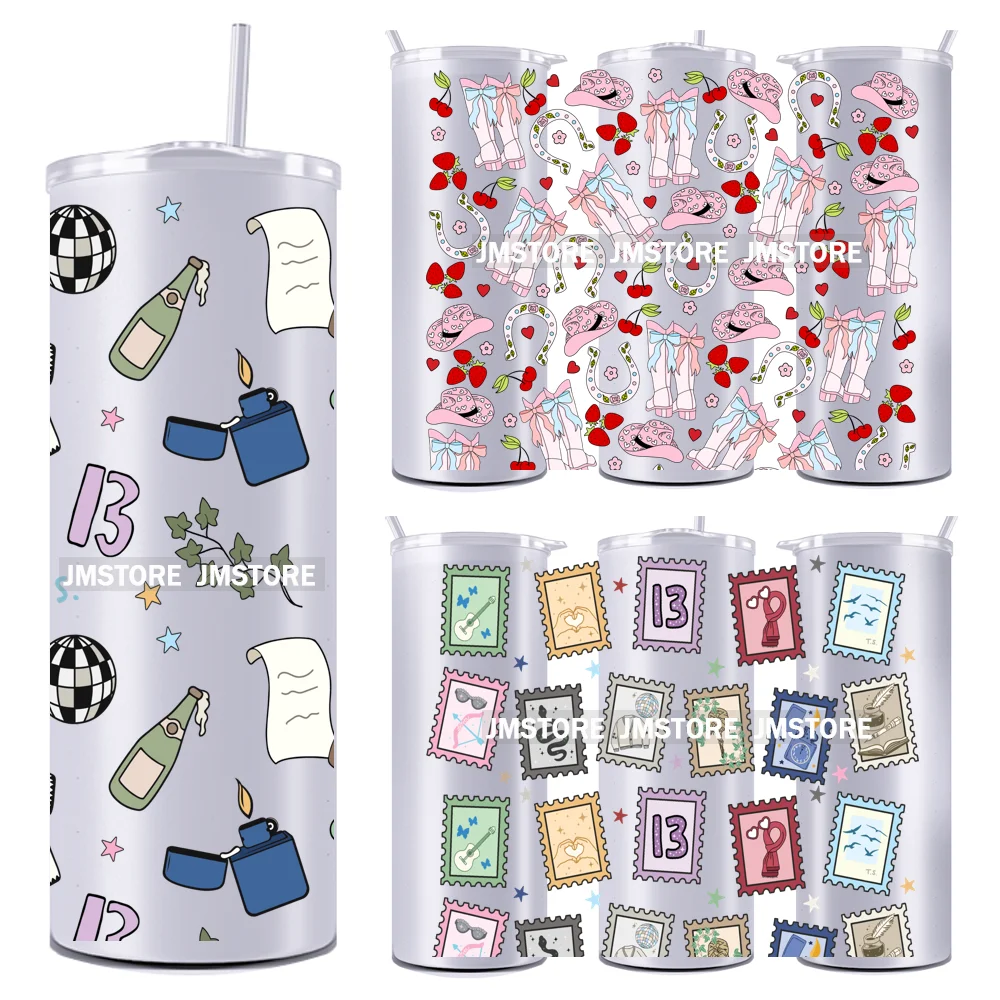 Retro Western Cowgirl Boots Coquette Bow 20OZ UV DTF Skinny Tumbler Wrap Transfer Stickers Waterproof Custom Logo For Tumbler
Retro Western Cowgirl Boots Coquette Bow 20OZ UV DTF Skinny Tumbler Wrap Transfer Stickers Waterproof Custom Logo For Tumbler