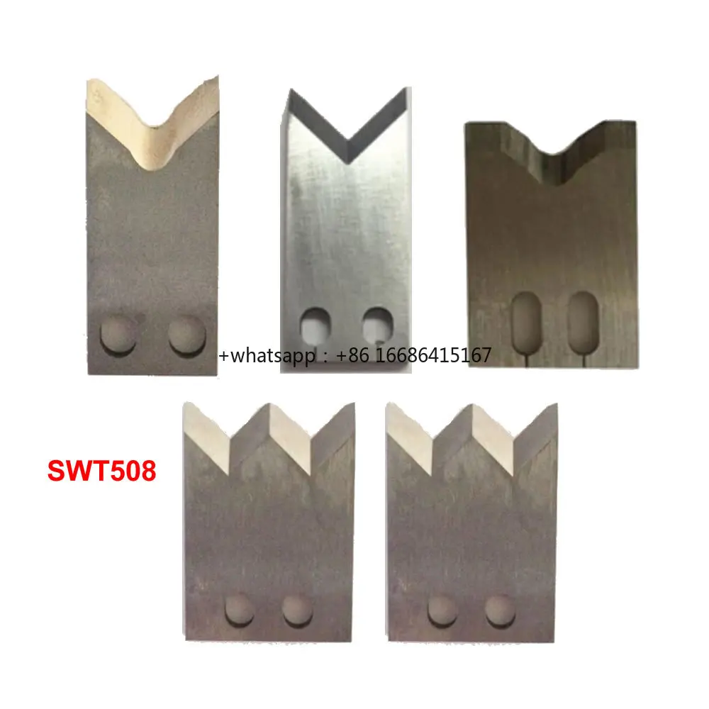2pcs/set Steel Knife Blades Cutter For SWT508 Series SWT508C SWT508E SWT508MAX SWT508-NX2 SWT508JE Stripping Cutting Machine
2pcs/set Steel Knife Blades Cutter For SWT508 Series SWT508C SWT508E SWT508MAX SWT508-NX2 SWT508JE Stripping Cutting Machine