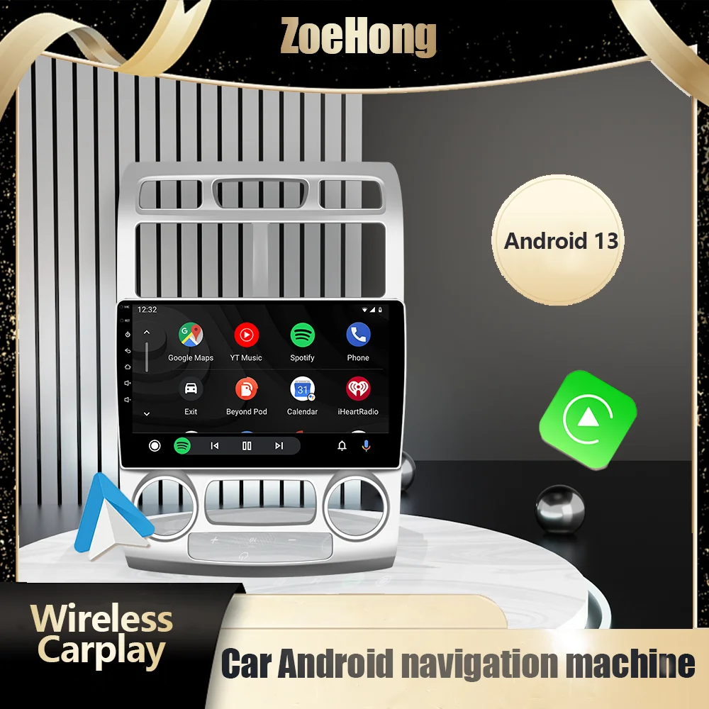 ZoeHong For KIA Sportage 2 2004-2010 Android 13 Car Radio Multimedia Video Player GPS 4G WIFI CarPlay Auto Head Unit Navigation
ZoeHong For KIA Sportage 2 2004-2010 Android 13 Car Radio Multimedia Video Player GPS 4G WIFI CarPlay Auto Head Unit Navigation
