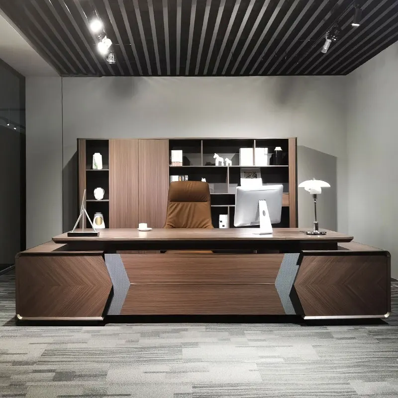 Custom Antique Office Boss Desk Design Modern L-Shaped Ceo Desk Chair Set Executive Desk
Custom Antique Office Boss Desk Design Modern L-Shaped Ceo Desk Chair Set Executive Desk