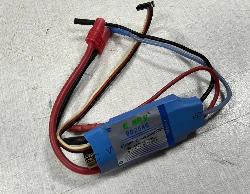 ESKY 25A 002646 Бесщеточный регулятор скорости ESC для вертолета E-flite, 25 А, EFLA325HB E-flite, регулятор скорости ESC 25 А
ESKY 25A 002646 Бесщеточный регулятор скорости ESC для вертолета E-flite, 25 А, EFLA325HB E-flite, регулятор скорости ESC 25 А
