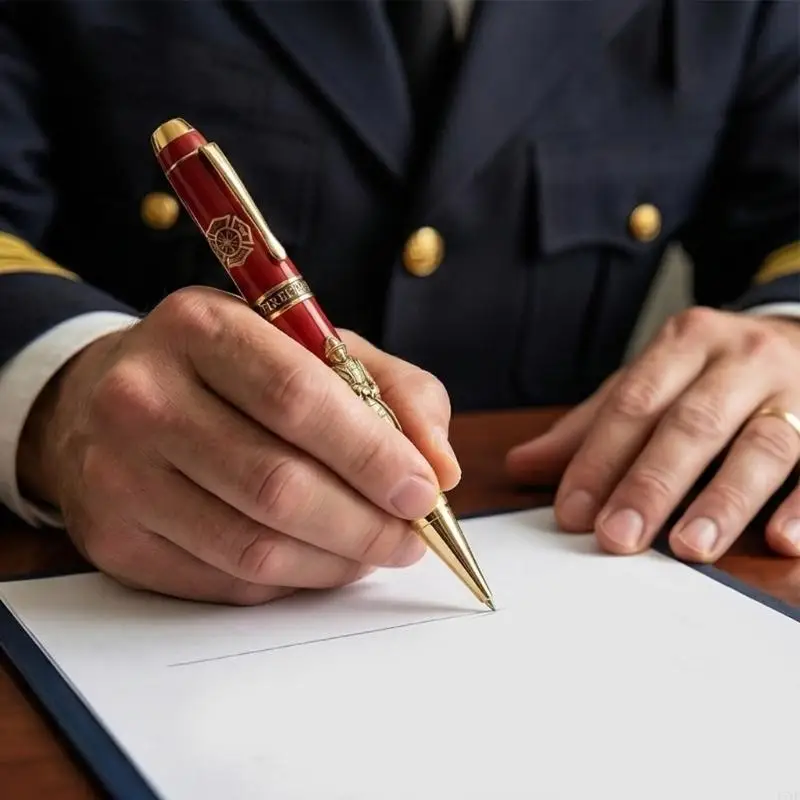 Ballpoint Pen Featuring Comfortable Hold And Fine Detailing Commemorative Pen
Ballpoint Pen Featuring Comfortable Hold And Fine Detailing Commemorative Pen