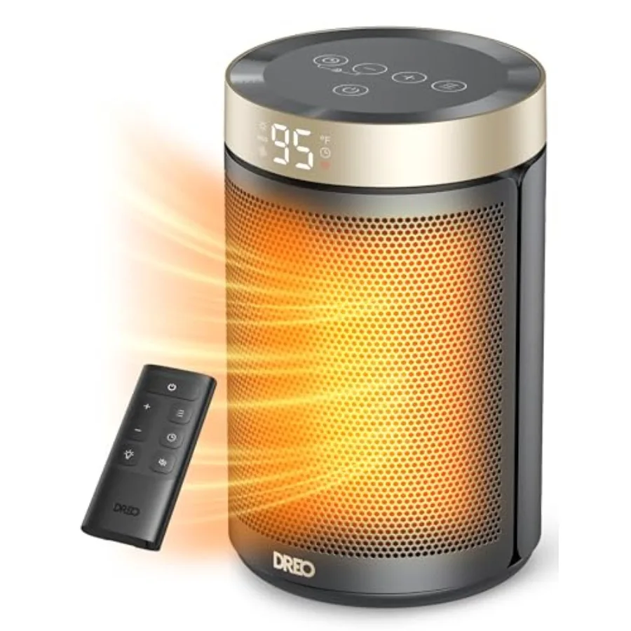 Space Heater Portable Electric Heaters for Indoor Use with Thermostat and Remote 2024 Upgraded Digital Display 12H Timer 5 Mode
Space Heater Portable Electric Heaters for Indoor Use with Thermostat and Remote 2024 Upgraded Digital Display 12H Timer 5 Mode