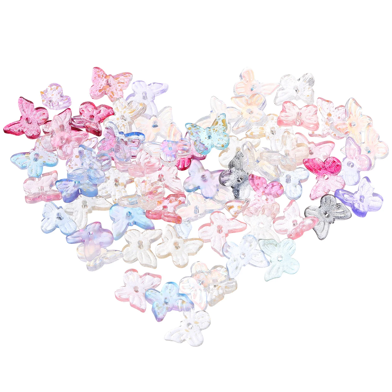 100Pcs Glass Butterfly Beads Handmade Jewelry Making Supplies for DIY Crafts Accessories Necklaces Earrings Glass Beads
100Pcs Glass Butterfly Beads Handmade Jewelry Making Supplies for DIY Crafts Accessories Necklaces Earrings Glass Beads