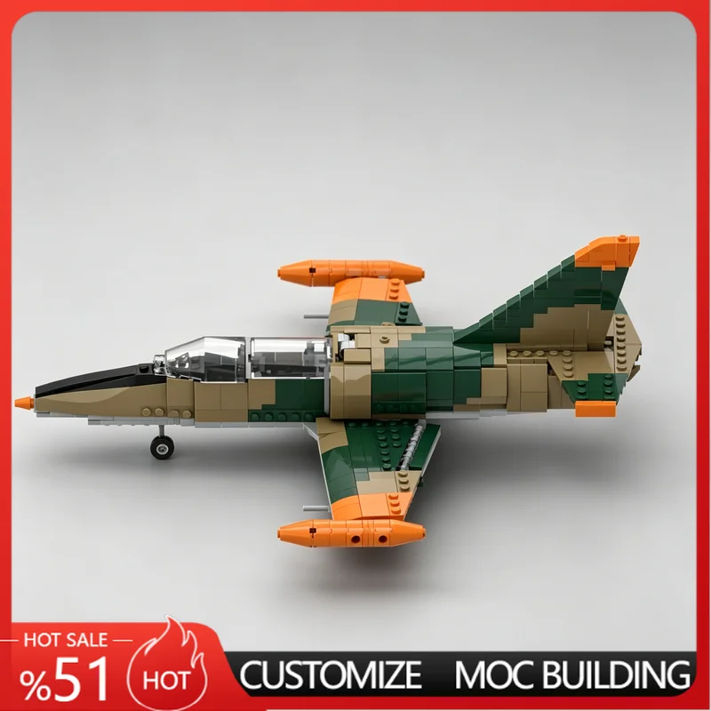 616 PCS Aero L-39 Albatros Military Trainer Jet Model Building Blocks Assembly Educational Aircraft Toy Birthday Special Gifts
616 PCS Aero L-39 Albatros Military Trainer Jet Model Building Blocks Assembly Educational Aircraft Toy Birthday Special Gifts