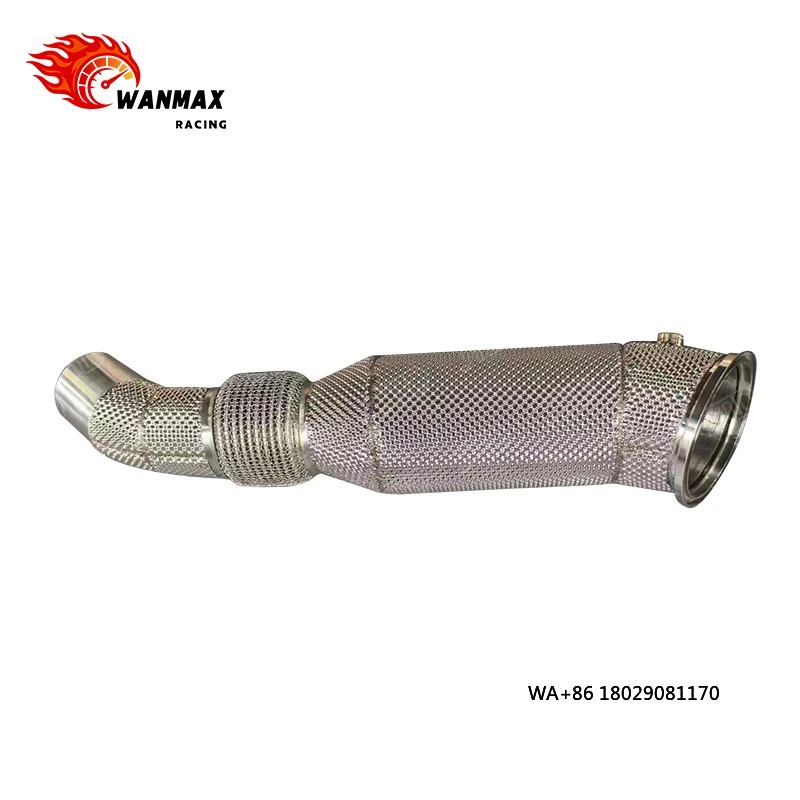 Hot Sale Exhaust Downpipe for B58 Gen1 Direct Bolt-On T304 Stainless Performance
Hot Sale Exhaust Downpipe for B58 Gen1 Direct Bolt-On T304 Stainless Performance