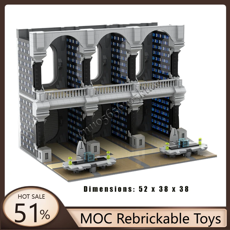 New 4356PCS Modular Archives Scene Model MOC DIY Building Blocks Display Space Movie Construction Toys Collection Gift Christmas
New 4356PCS Modular Archives Scene Model MOC DIY Building Blocks Display Space Movie Construction Toys Collection Gift Christmas