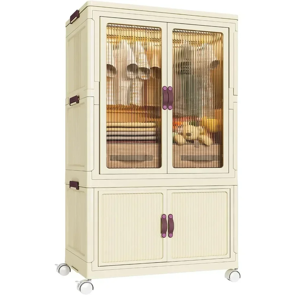 v Wardrobe,With storage cabinet and hanging rail,Stackable and foldable apartment bedroom wardrobes
v Wardrobe,With storage cabinet and hanging rail,Stackable and foldable apartment bedroom wardrobes