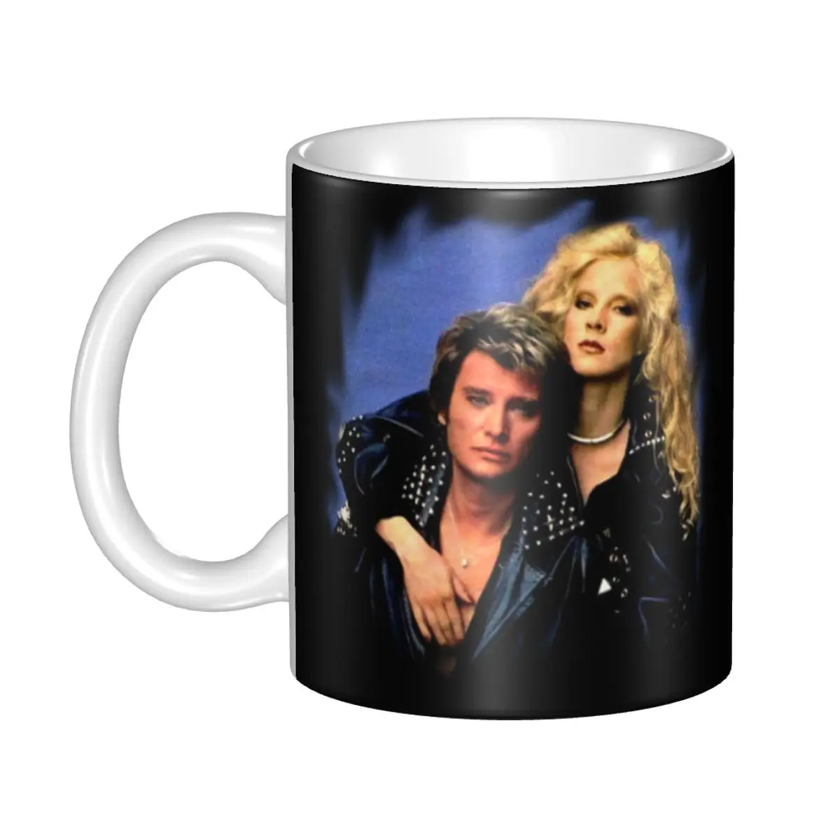 DIY Johnny Hallyday Ceramic Mug Customized Singer French France Coffee Cup Creative Present
DIY Johnny Hallyday Ceramic Mug Customized Singer French France Coffee Cup Creative Present